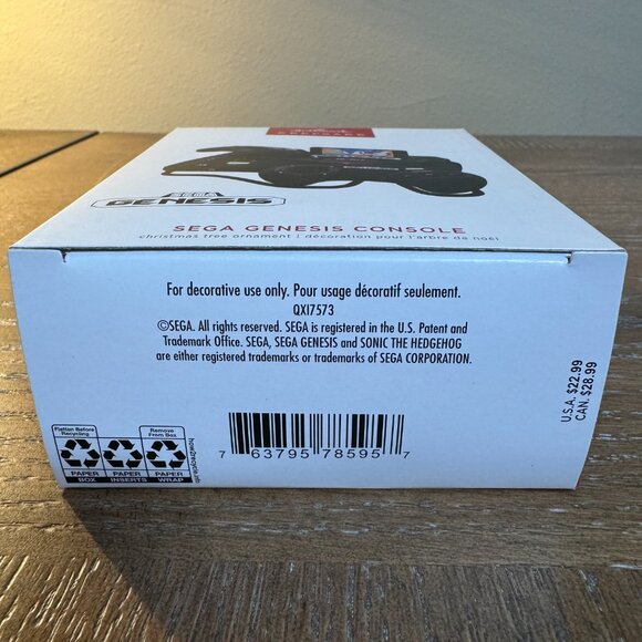 Hallmark Keepsake 2022 Super Nintendo NES Console SNES Ornament Sound Light NEW - Picture 5 of 5